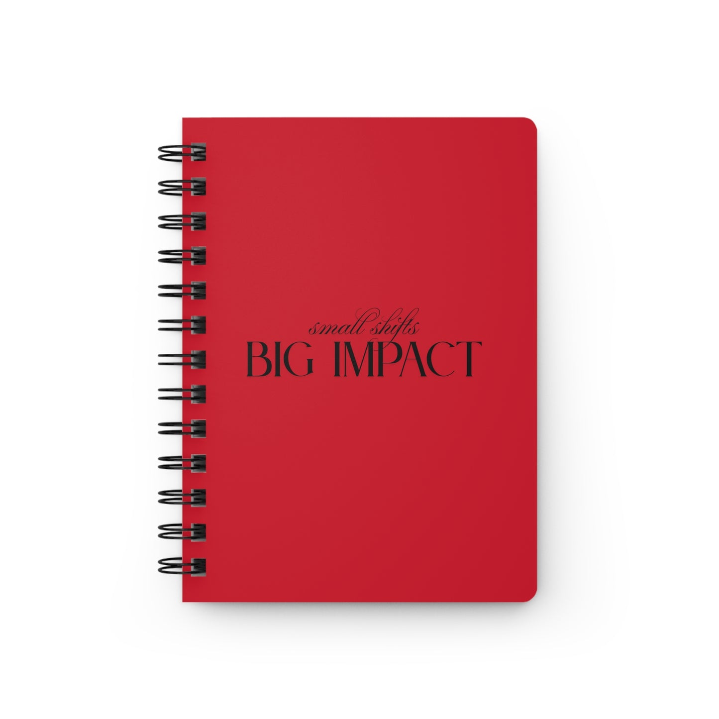 Bold Statement Spiral Bound Journal | Perfect for Note-taking, Journaling, Gifts, Motivation, Back to School