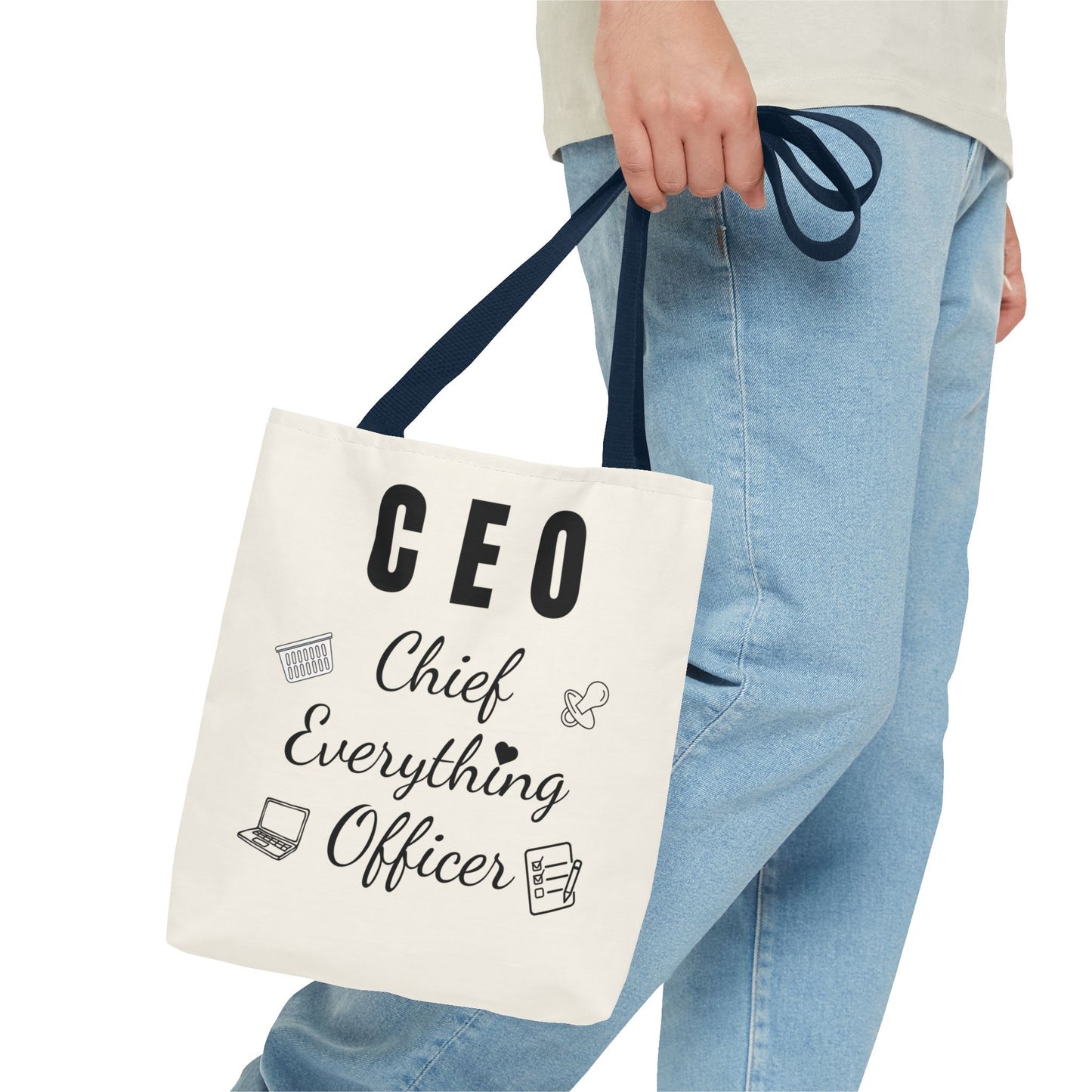 CEO Tote Bag – Chief Everything Officer Gift for Moms, Bosses & Women | Stylish Professional Canvas Bag