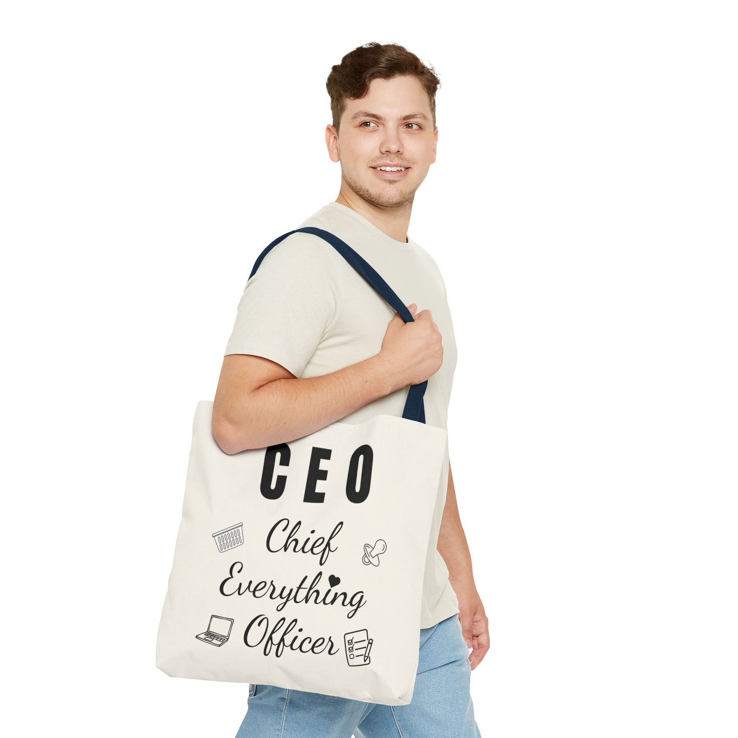 CEO Tote Bag – Chief Everything Officer Gift for Moms, Bosses & Women | Stylish Professional Canvas Bag