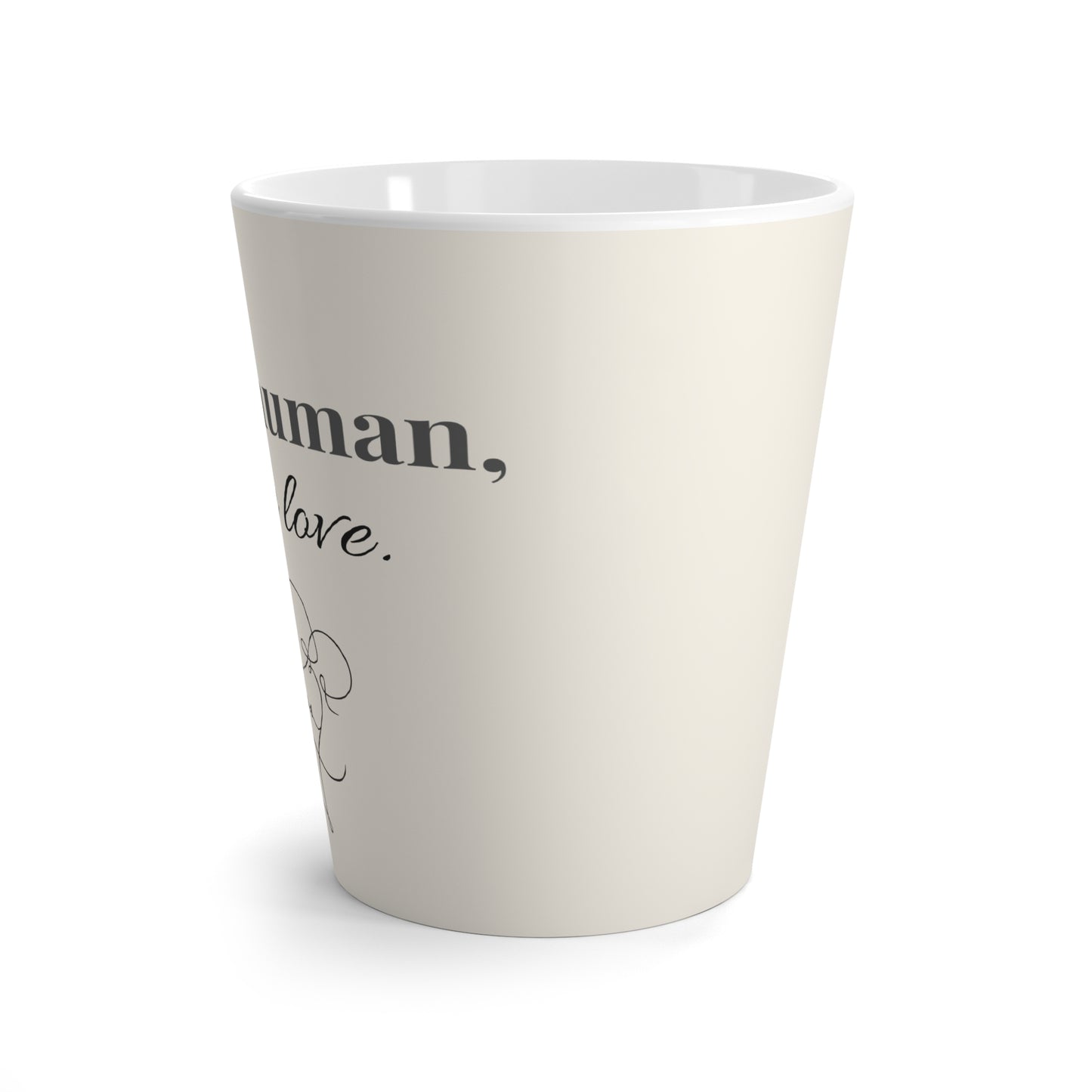 Tiny Human, Huge Love Latte Mug – New Mom Gift, First Mother’s Day, Baby Shower Present for New Parents