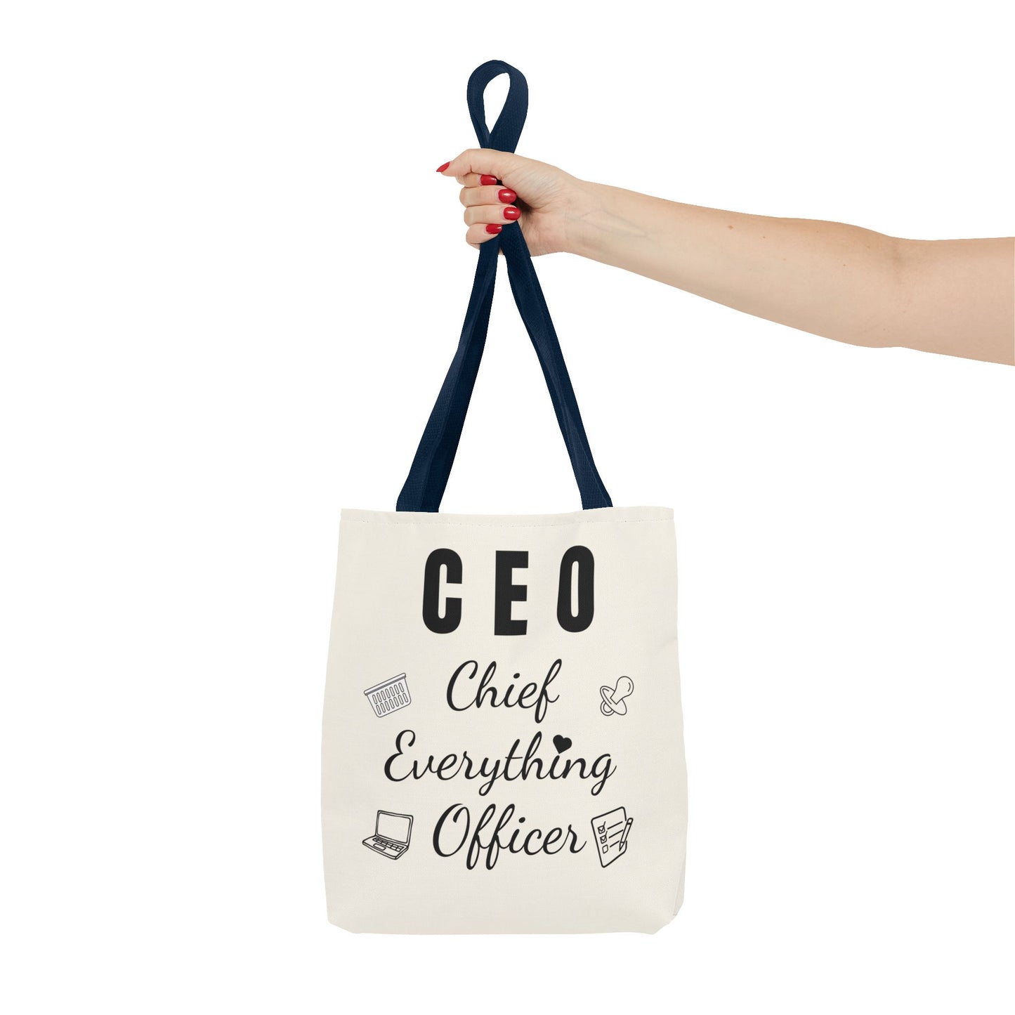 CEO Tote Bag – Chief Everything Officer Gift for Moms, Bosses & Women | Stylish Professional Canvas Bag