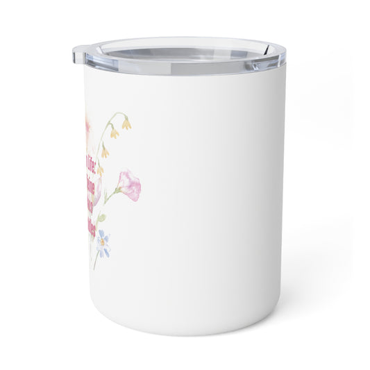 Floral Insulated Coffee Mug - 10oz - Perfect for Cozy Moments