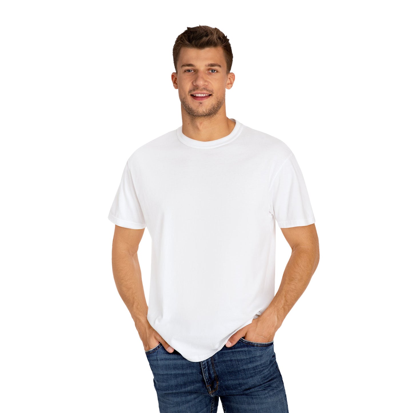 Garment-Dyed Unisex T-Shirt, Casual Tee, Soft Cotton Shirt, Everyday Wear, Unisex Fashion, Comfortable Summer Top, Gift for Him/Her